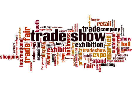 Word cloud for trade show